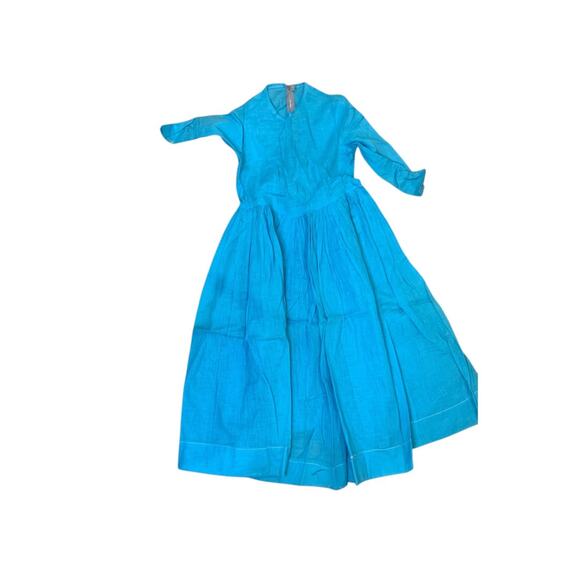 Set of 6 Youth Vintage Handmade Costume Pieces Dress Cloak Apron Bonnet - Picture 6 of 11